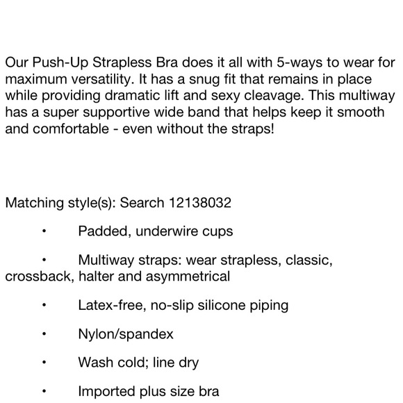 ✨torrid microfiber & lace push-up multiway bra✨ - Picture 5 of 7